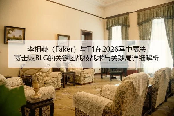 李相赫（Faker）与T1在2026季中赛决赛击败BLG的关键团战技战术与关键局详细解析